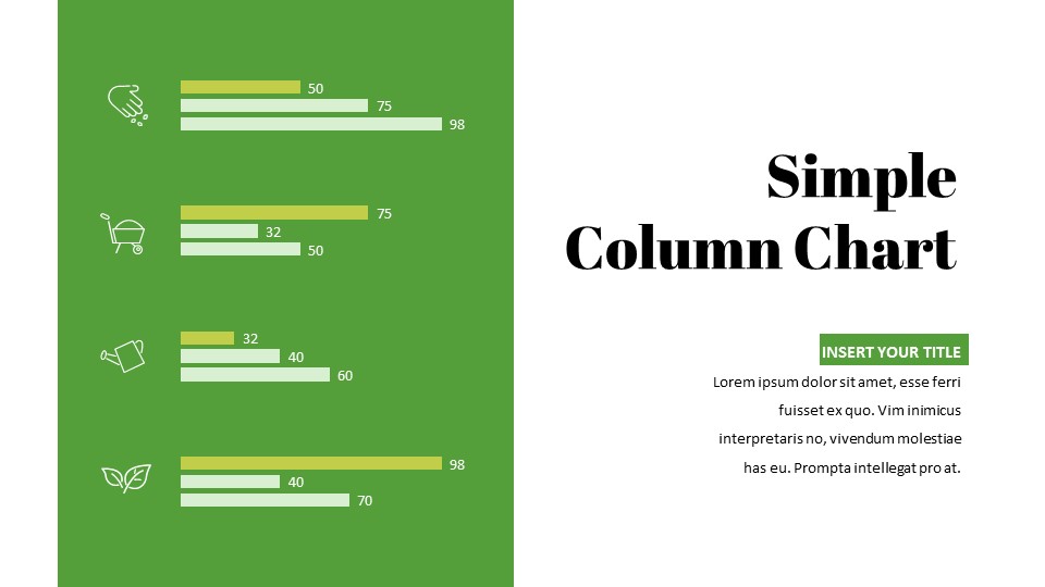 sprout Google Presentation SlidesNature