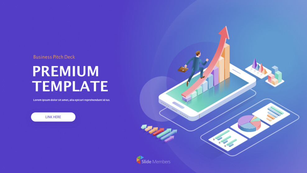 Business Pitch Deck Premium Template Apple Keynote Template