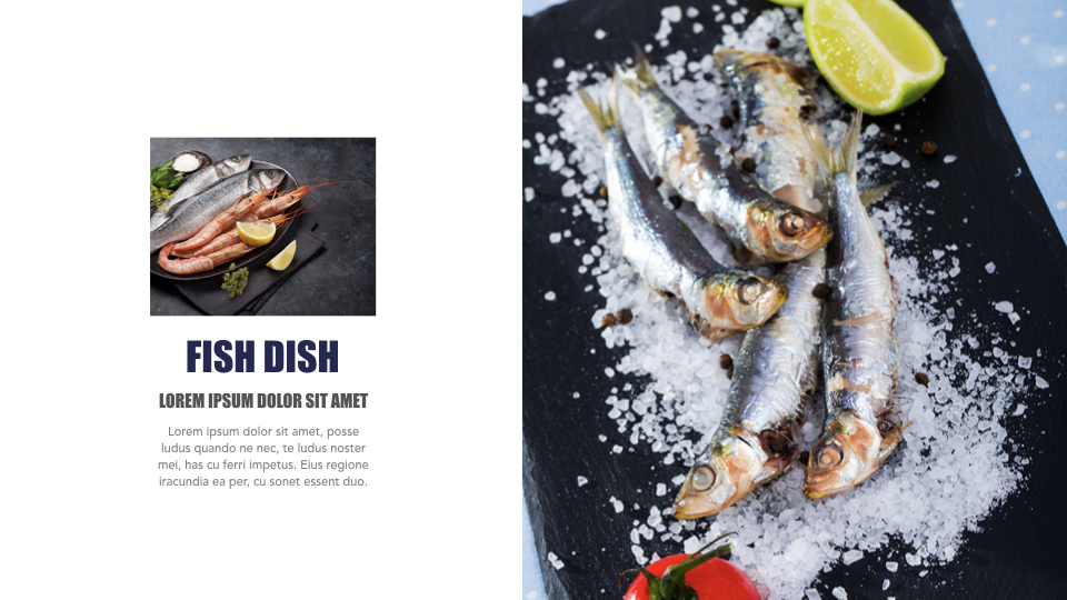 Seafood PowerPoint to Keynote