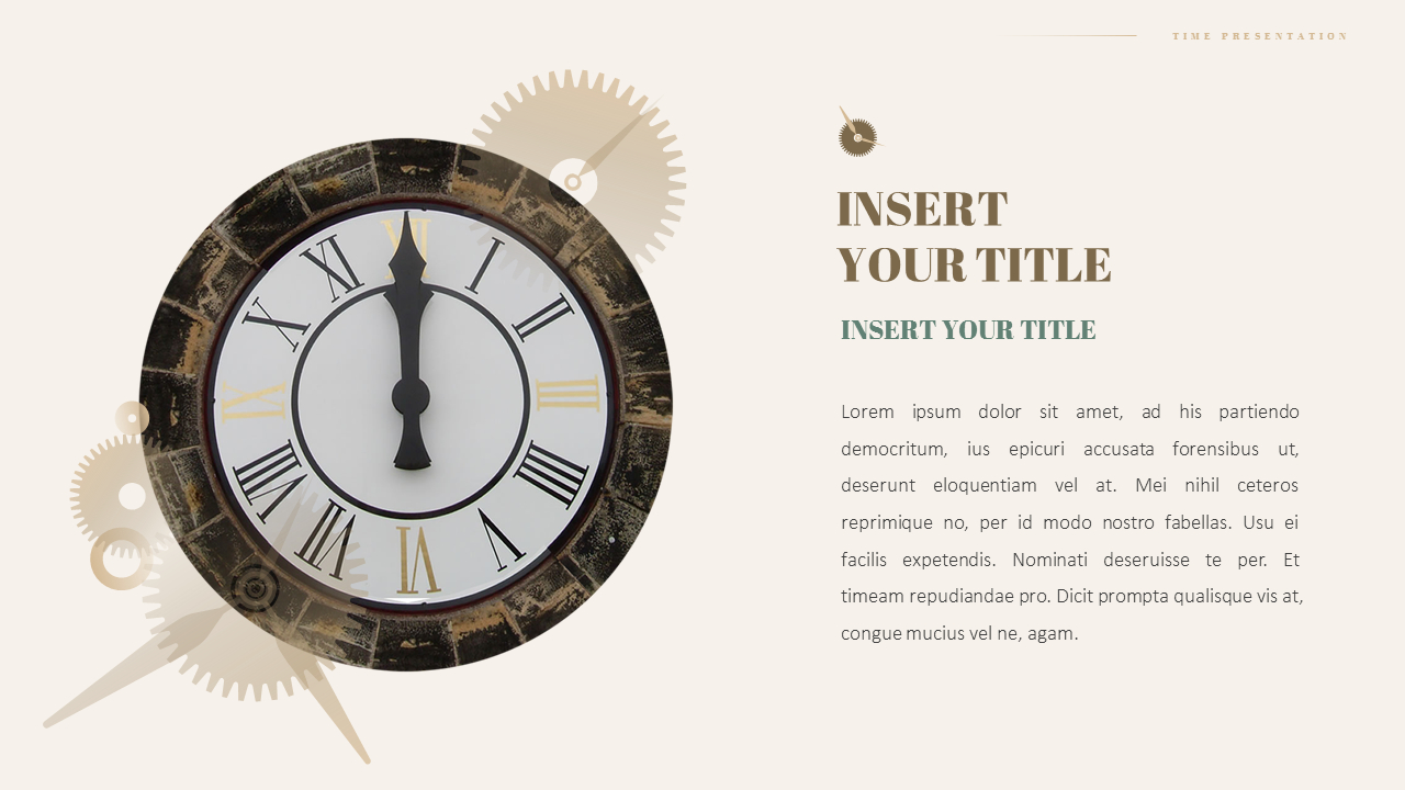 Time PowerPoint Templates Multipurpose Design