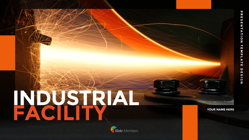 工业设施 最好的ppt模板_01