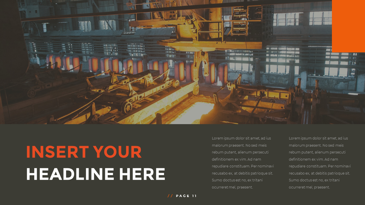 Industrial Facility Best PPT Templates