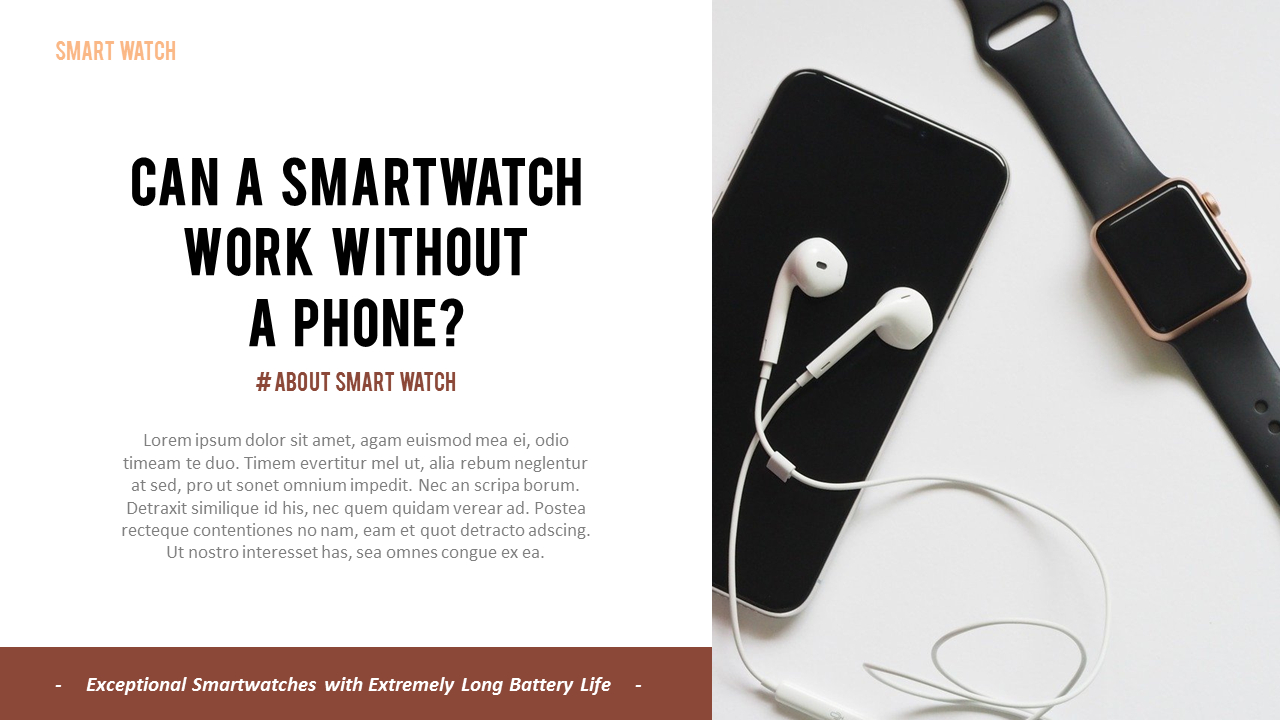 Presentation Examples Watch Past to present : About watch Presentation