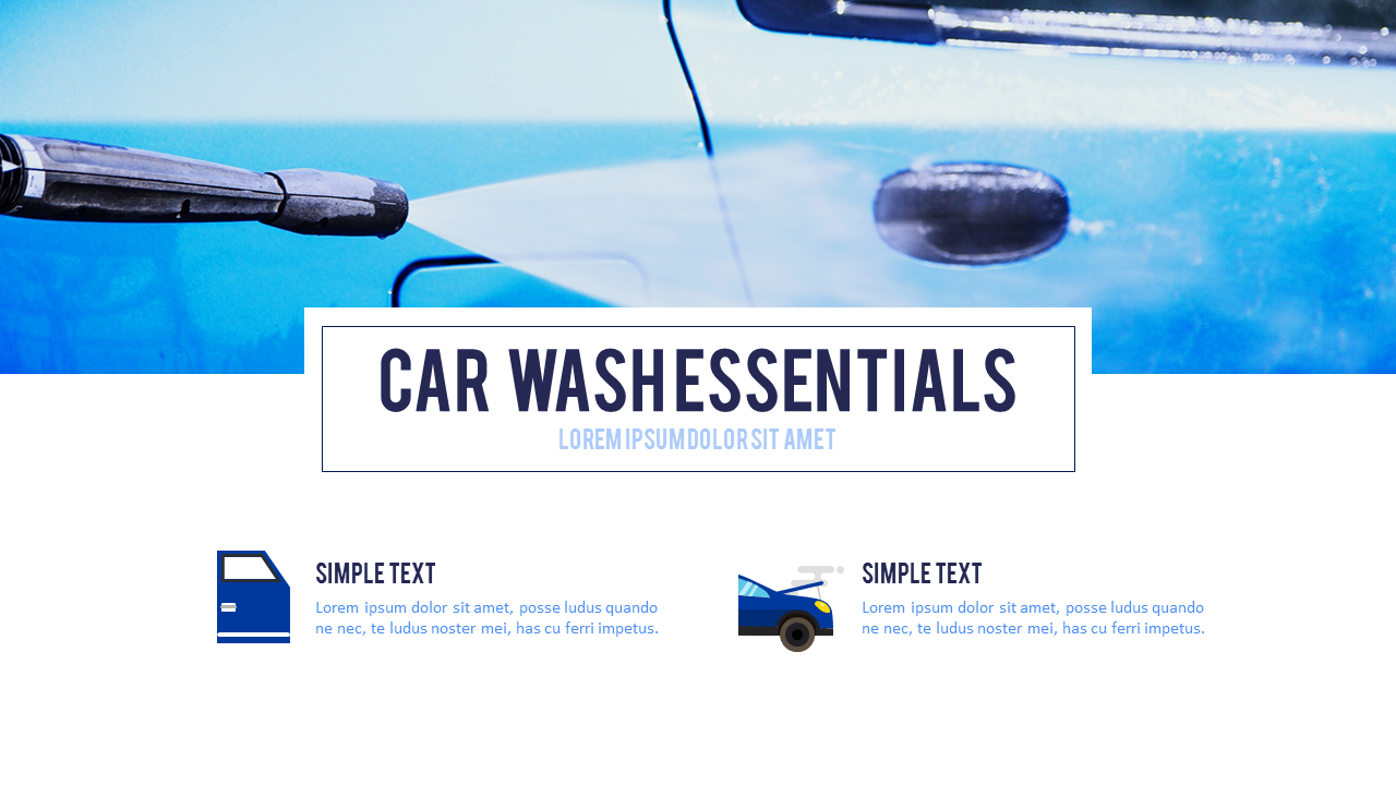 Car Wash Presentation PowerPoint