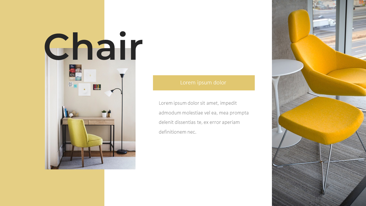 The Furniture PowerPoint Format