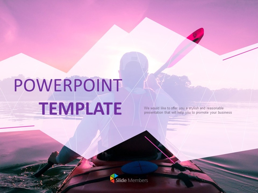 Canoe Free Powerpoint Template