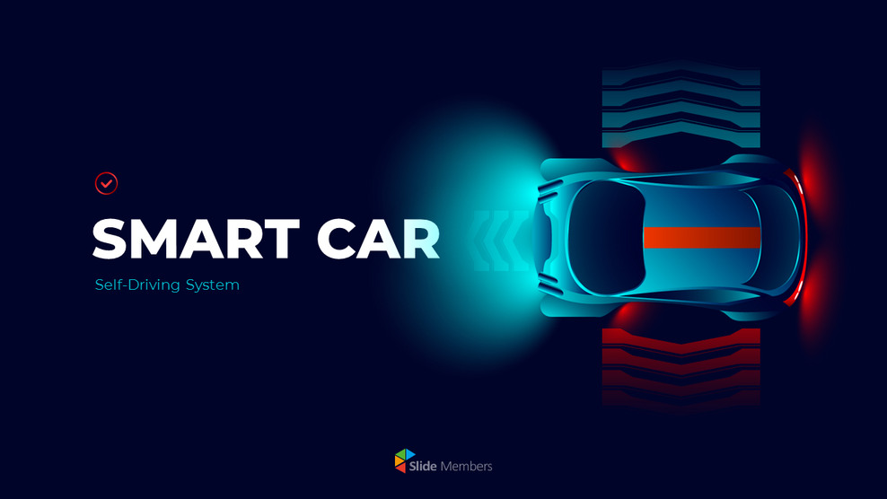 Plataforma de lanzamiento de Smart Car PowerPoint_01