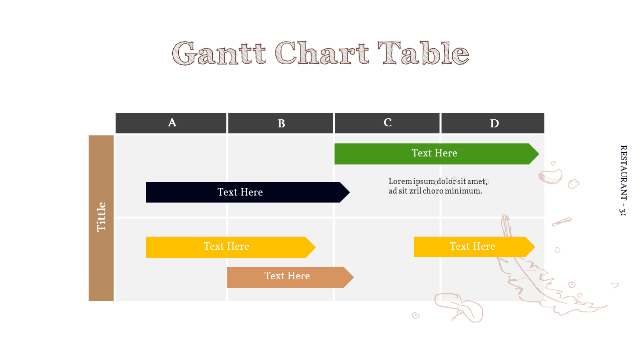 BBQ Restaurant Business plan Templates PPT