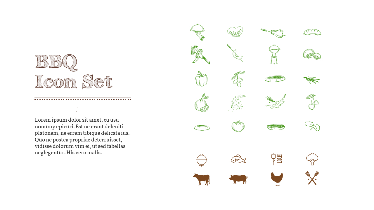 BBQ Restaurant Business plan Templates PPT