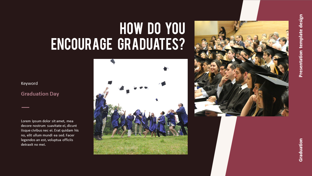 Graduation ceremony Presentation PowerPoint Templates Design