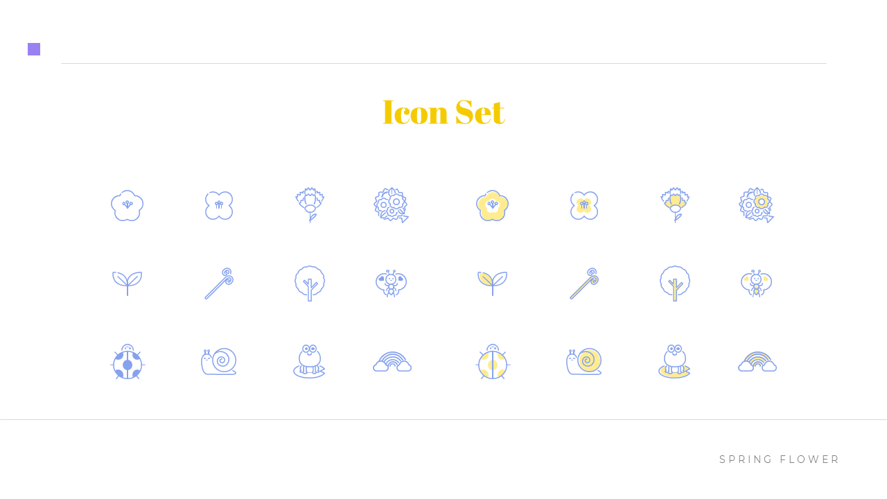 Spring Flower Business plan PPT