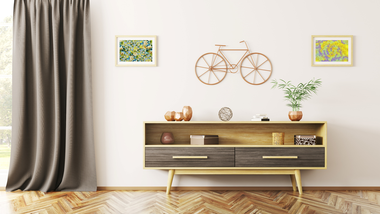 Mockup Art Wall Templates Design