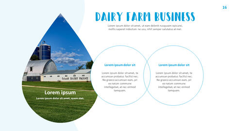 Dairy Farming Simple Templates Design