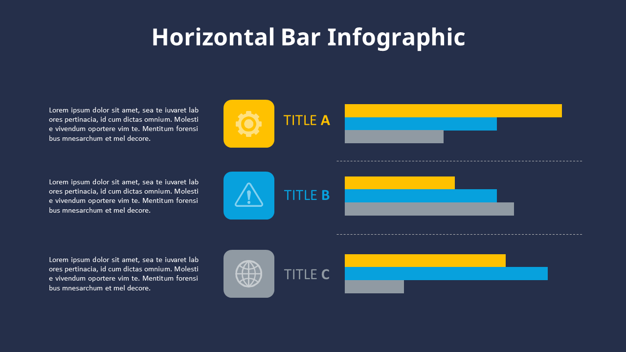 Various Types of Bar Chart Infographic Diagram