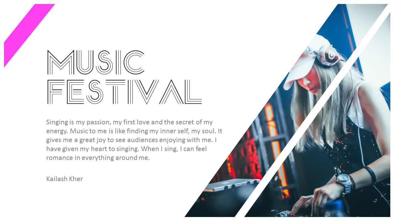Festival Moments PowerPoint Templates for Presentation