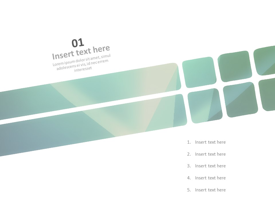 Free PPT Sample - Green Lighting Effect With Tiled Pattern_03