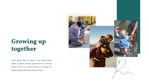 Historia de una familia Diseño Plantillas PowerPoint