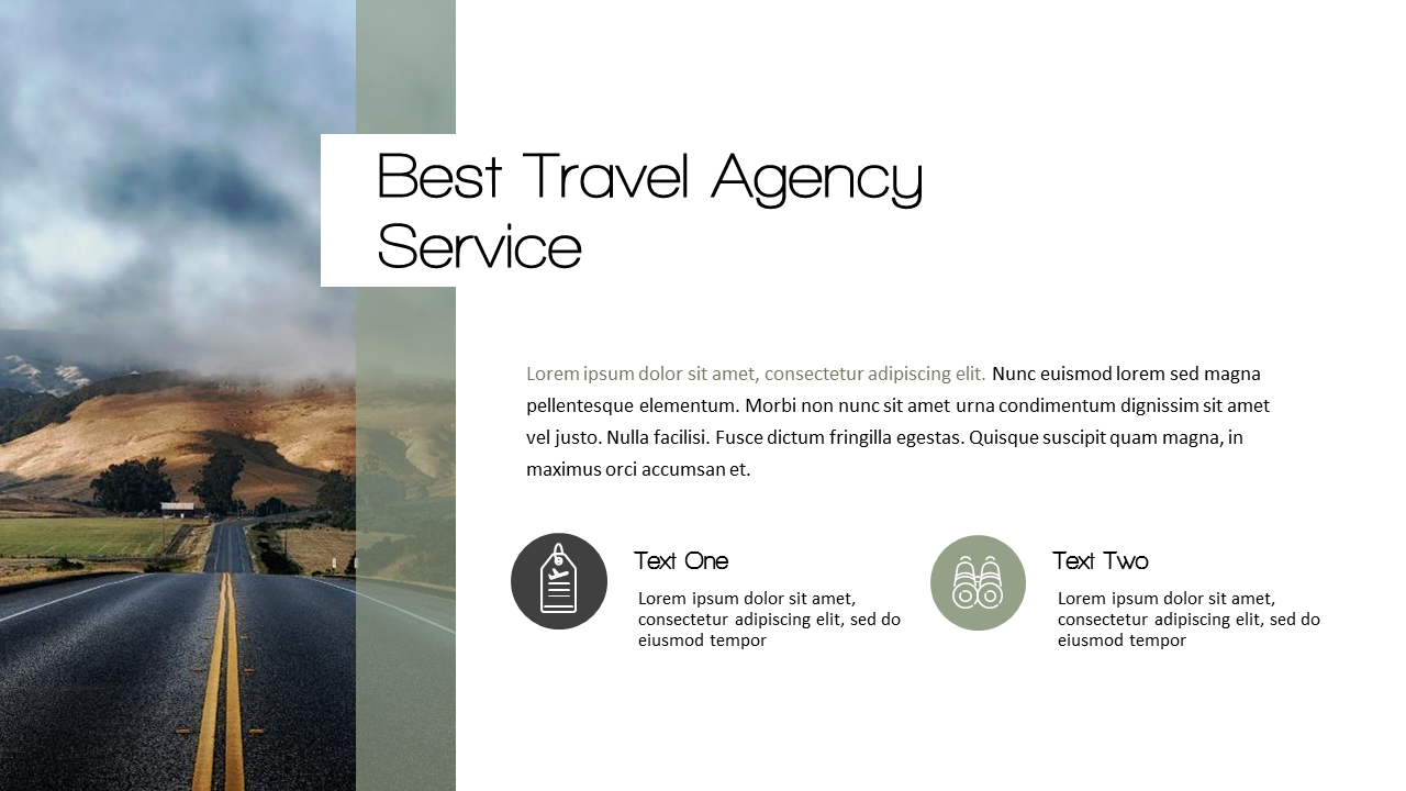 Travel Agency Theme PPT Templates