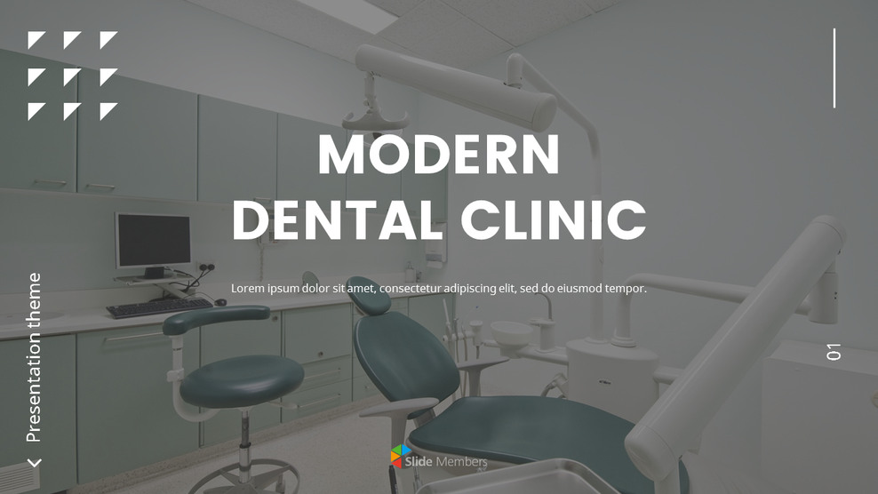 现代牙科诊所 PowerPoint演示文稿_01