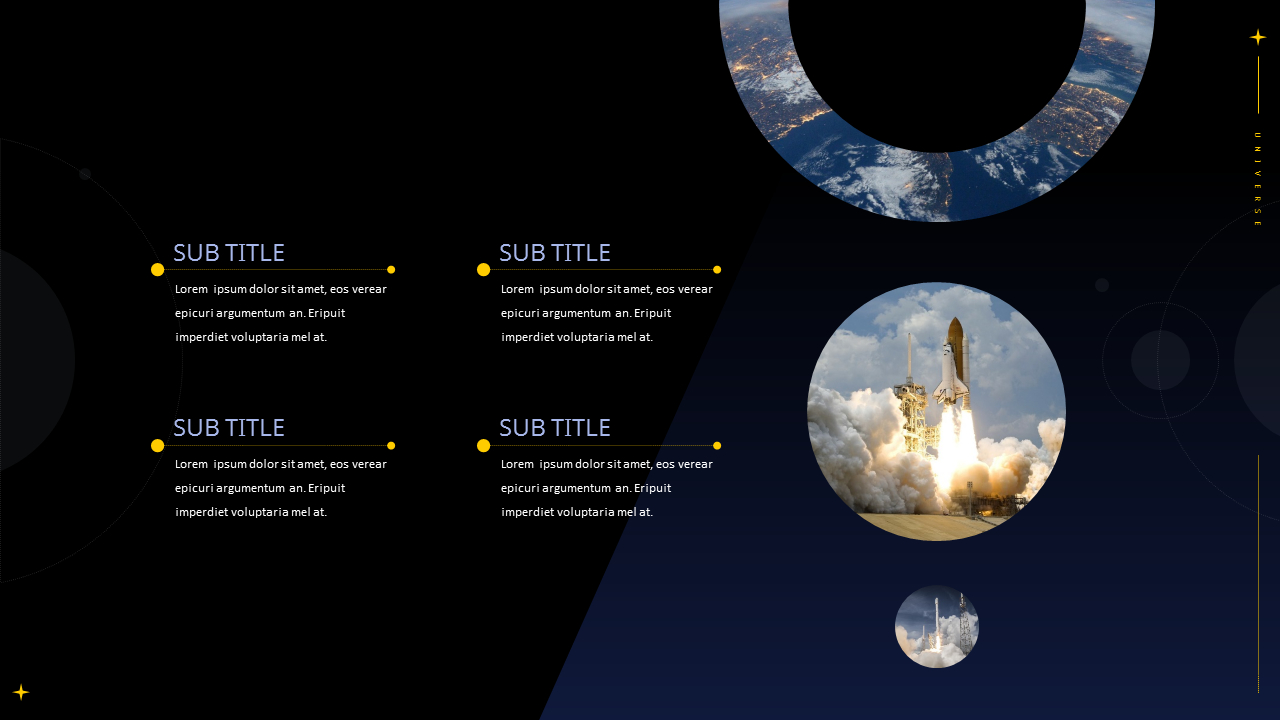 Universe Theme Presentation Templates