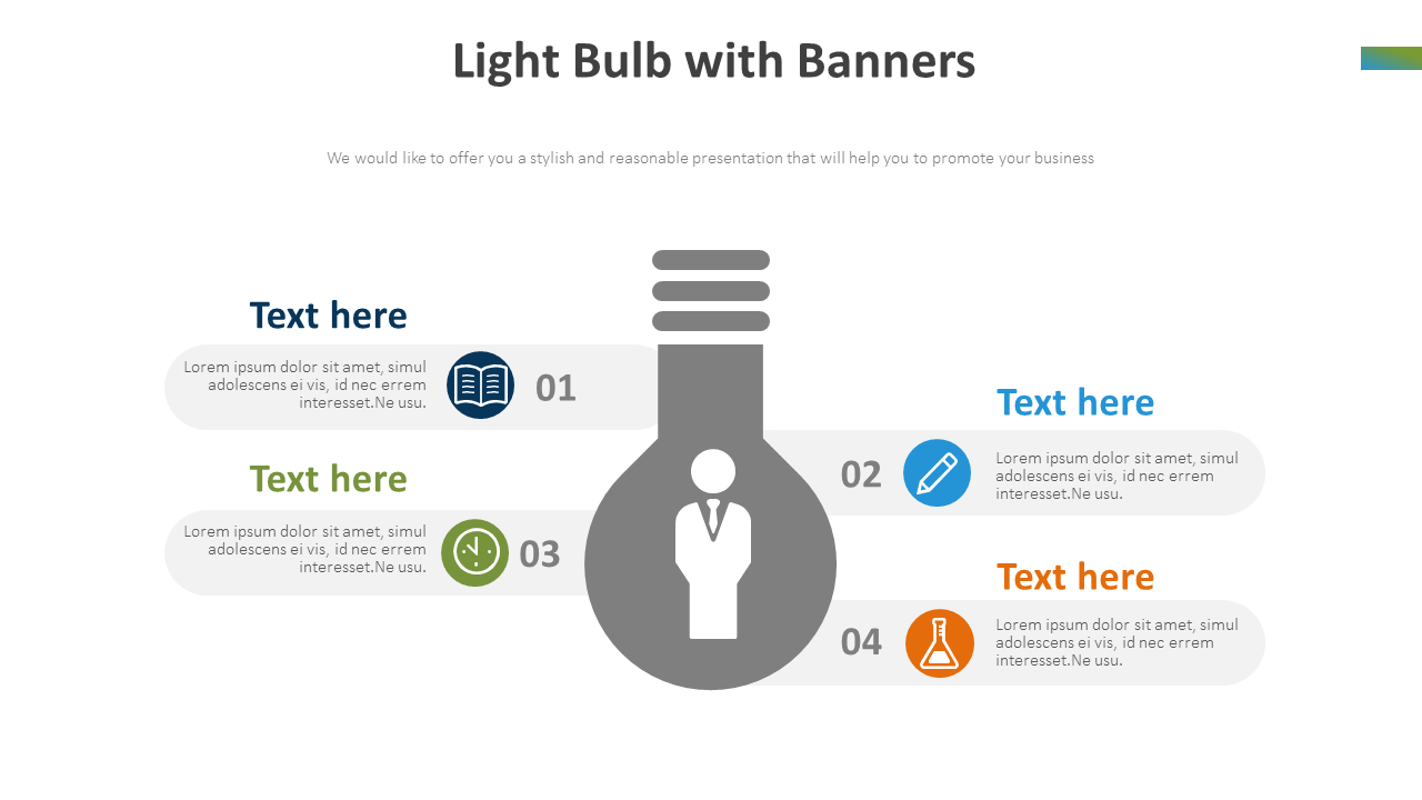 Light Bulb with Banners Diagram_02