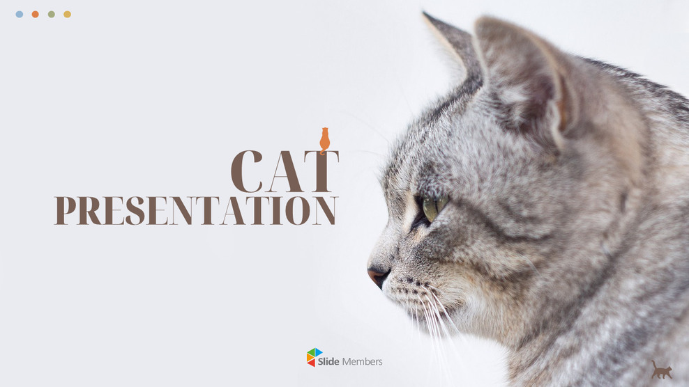 Cat Presentation PowerPoint Templates Design_01