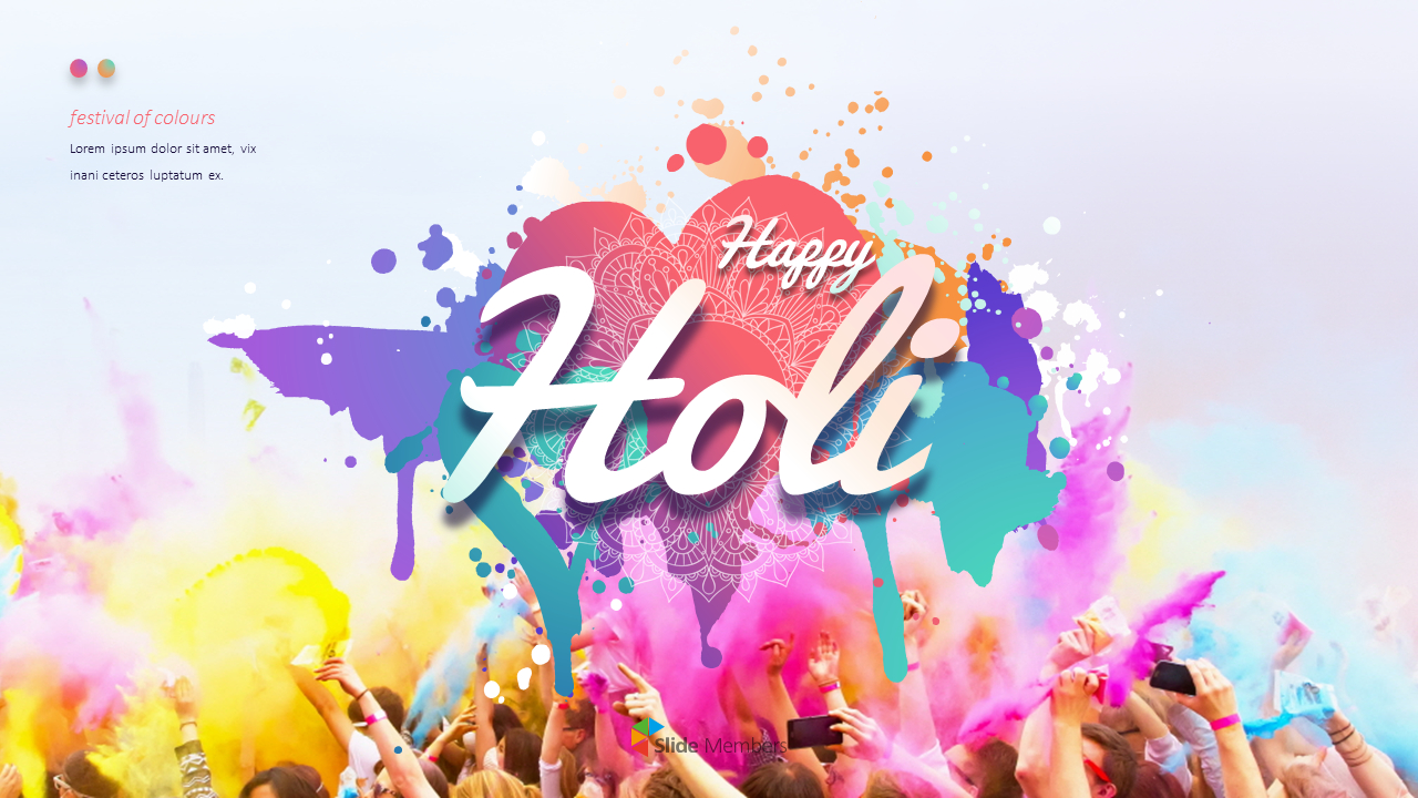 Happy Holi PowerPoint Presentation Templates