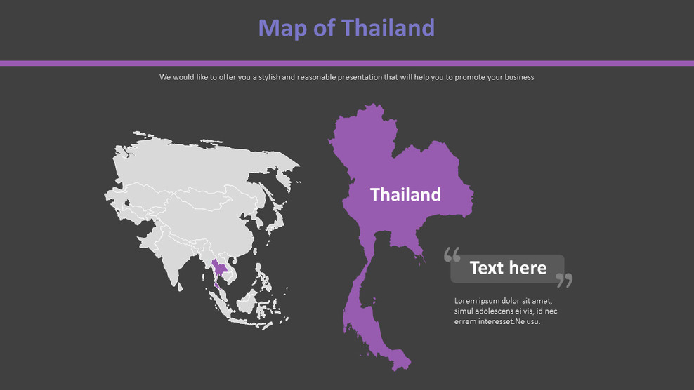 タイ図の地図 タイ図の地図