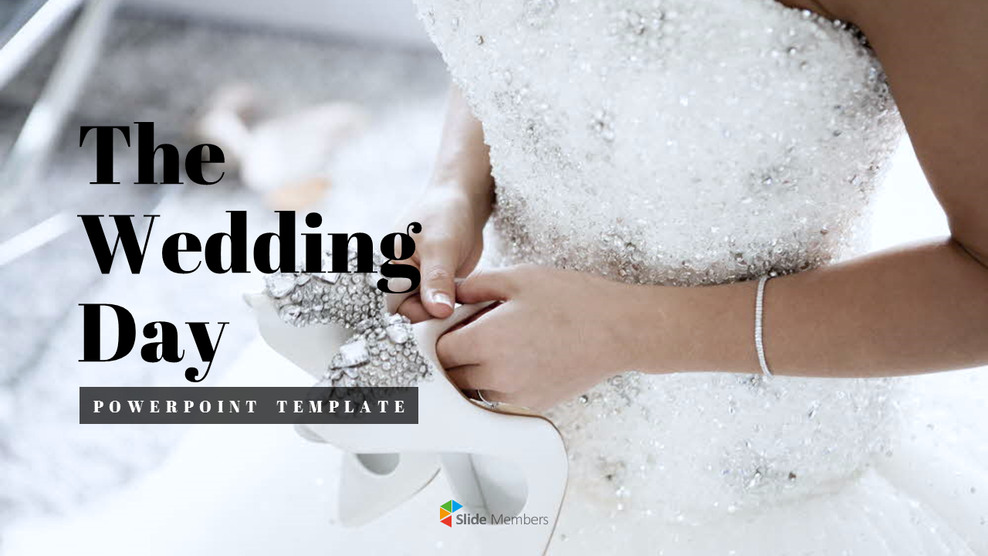 The Wedding Day Simple PowerPoint Templates_01