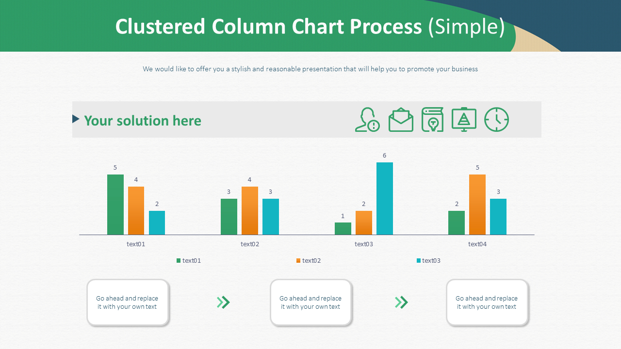 Clustered Column Chart Process (Simple)
