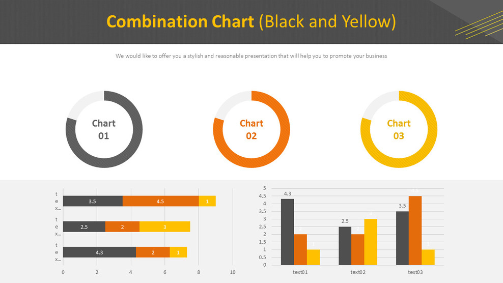 Combination Chart (Black and Yellow)_01