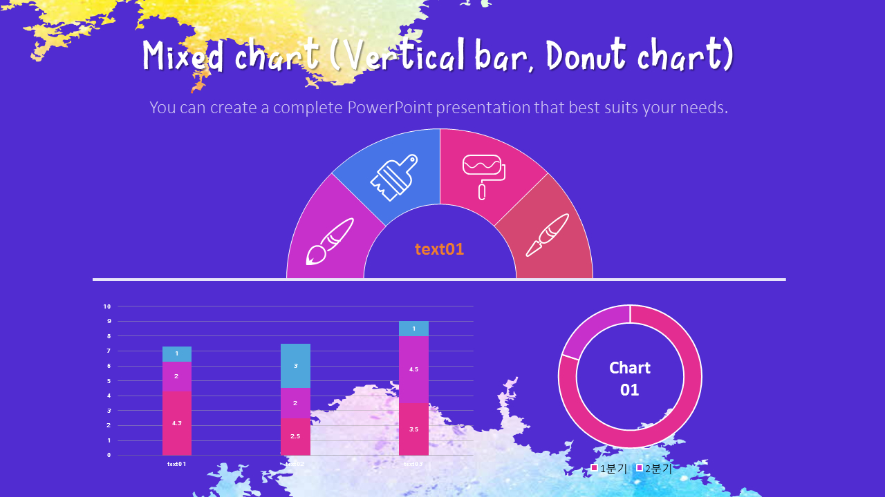 Powerpoint Art Rip Art Painting PowerPoint Templates Design