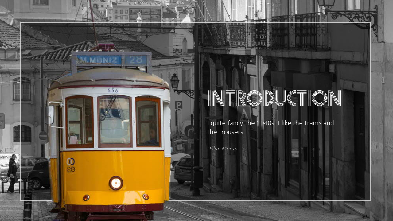 电车 PowerPoint模板多用途设计_02