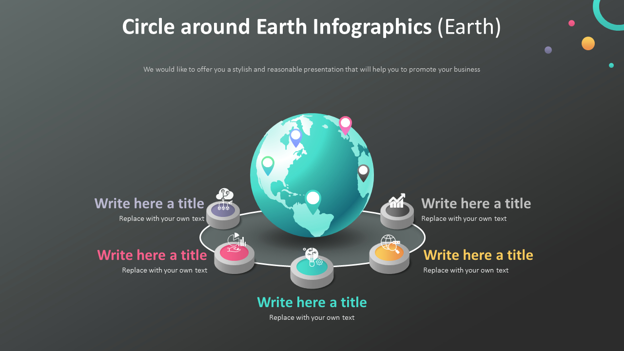 带有位置引脚图的5个地球绕圈_02