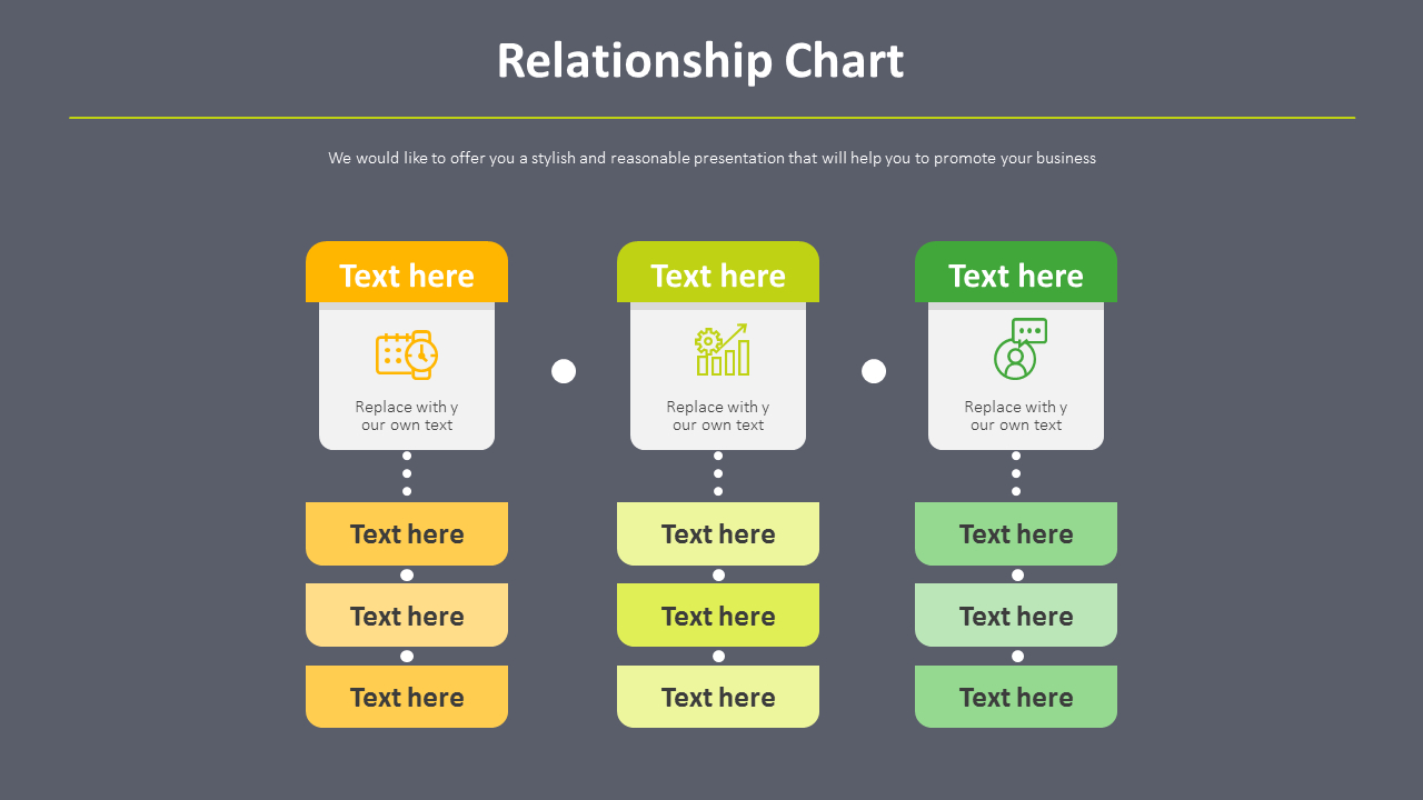 Relationship Chart Diagram