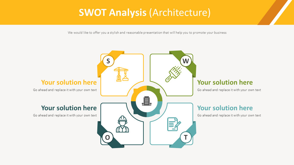 SWOT 분석 다이어그램 (건축)_01