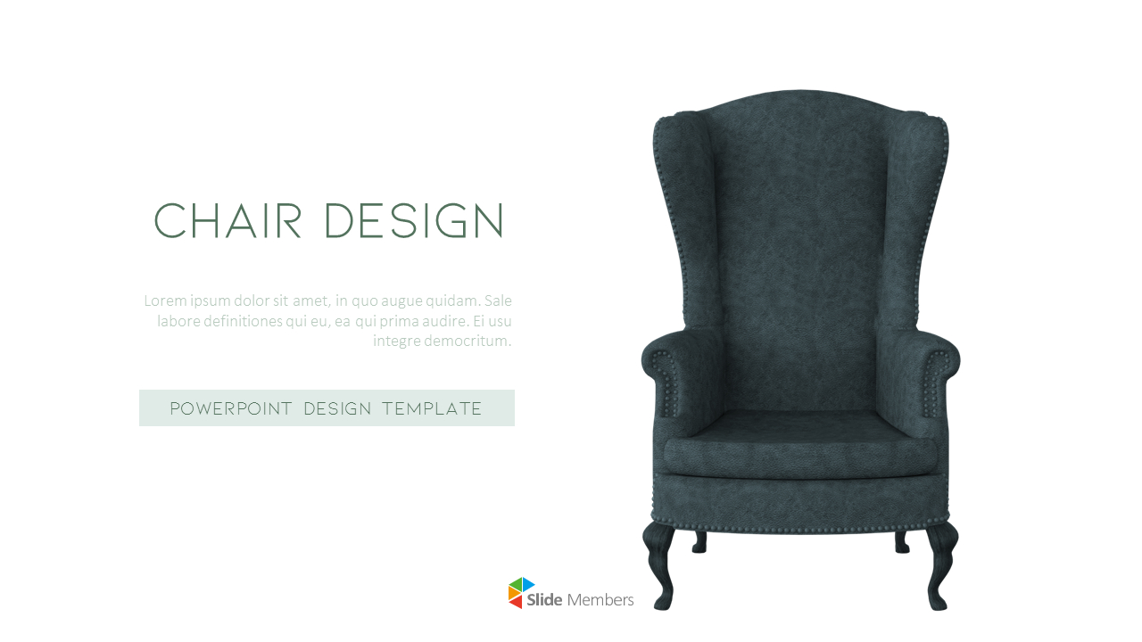 Chair Design Theme Presentation Templates