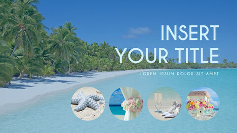 Summer Beach Presentation PowerPoint Templates Design