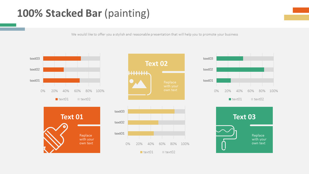 100％堆叠的条形（绘画）_01