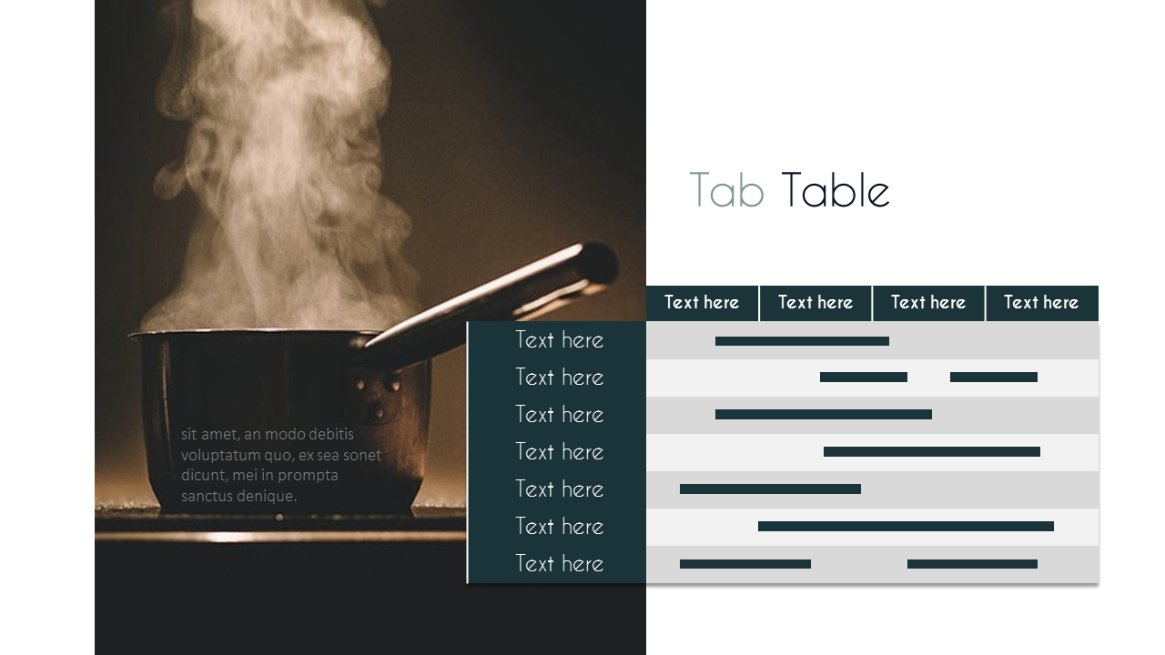 Powerpoint Kitchen Display Kitchenware PowerPoint Templates Design