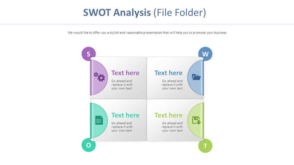 SWOT 분석 다이어그램 (파일 폴더)_01