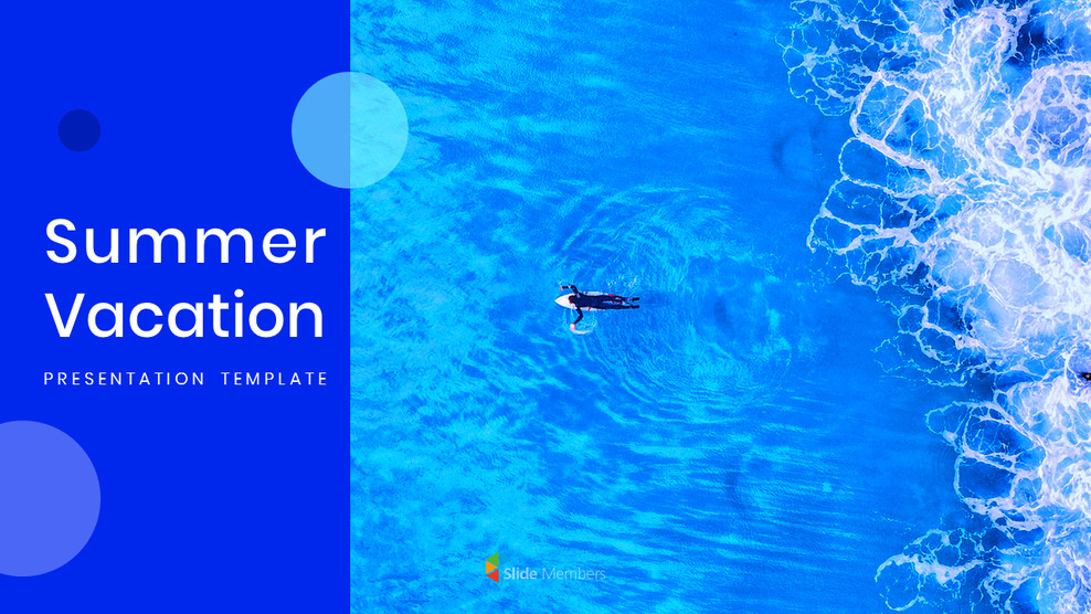 Summer Vacation PowerPoint Templates for Presentation_01