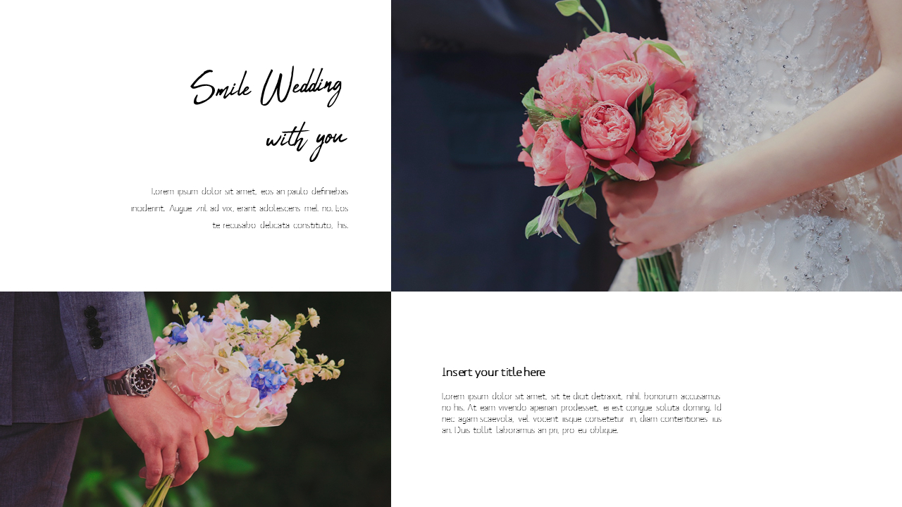 Lovely Wedding PowerPoint Templates for Presentation