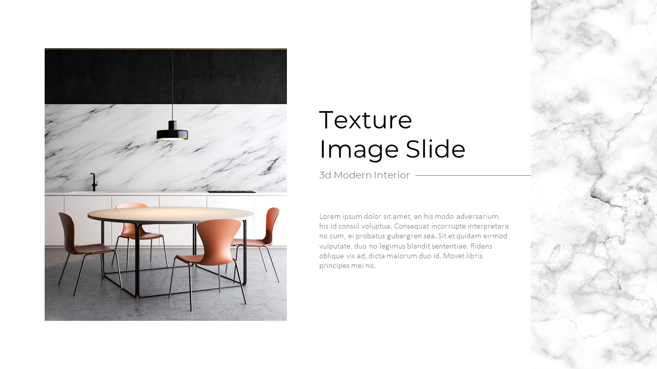 3d Modern Interior Ppt Presentation