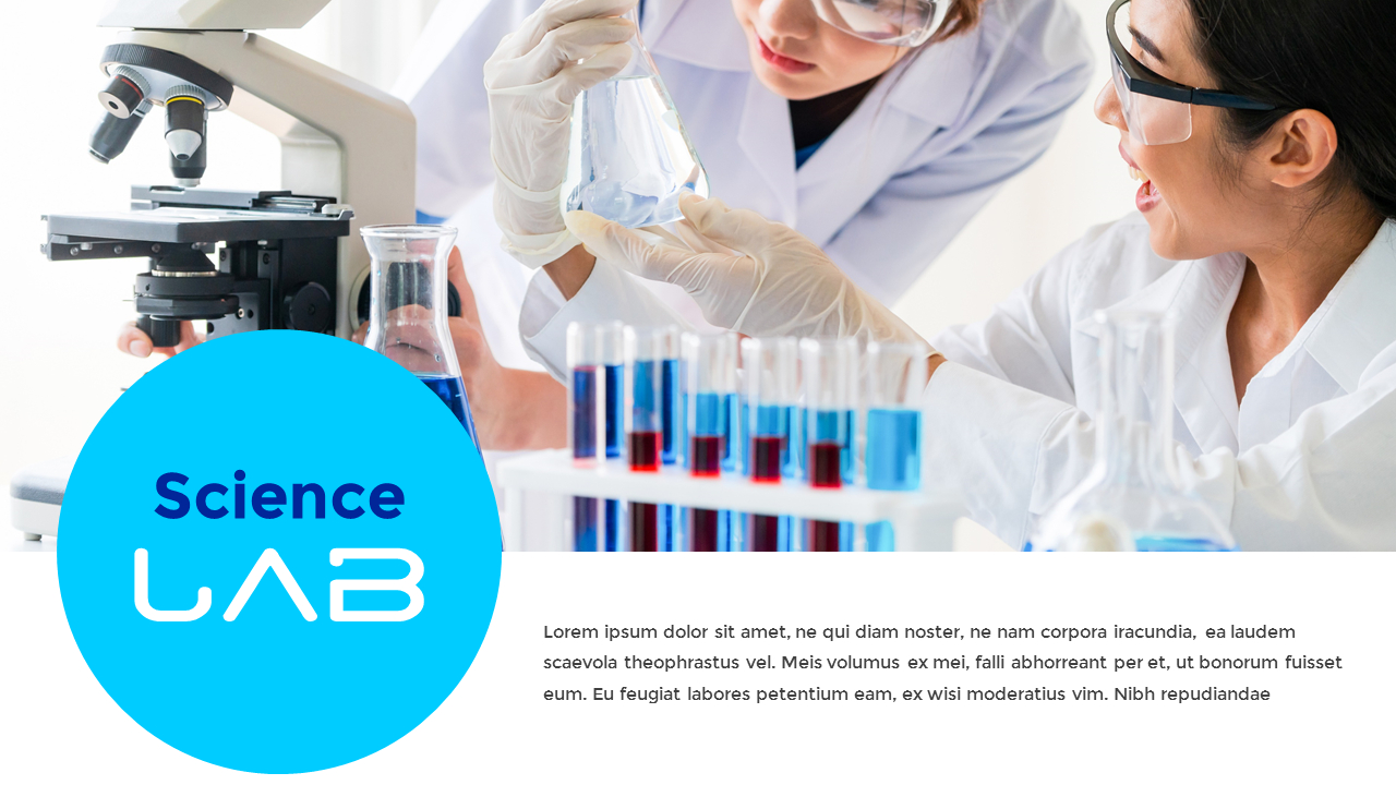 Science Lab PowerPoint Presentation Slides