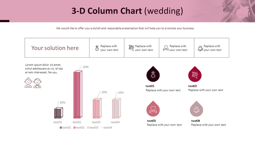 3-D柱形图（婚礼）_01