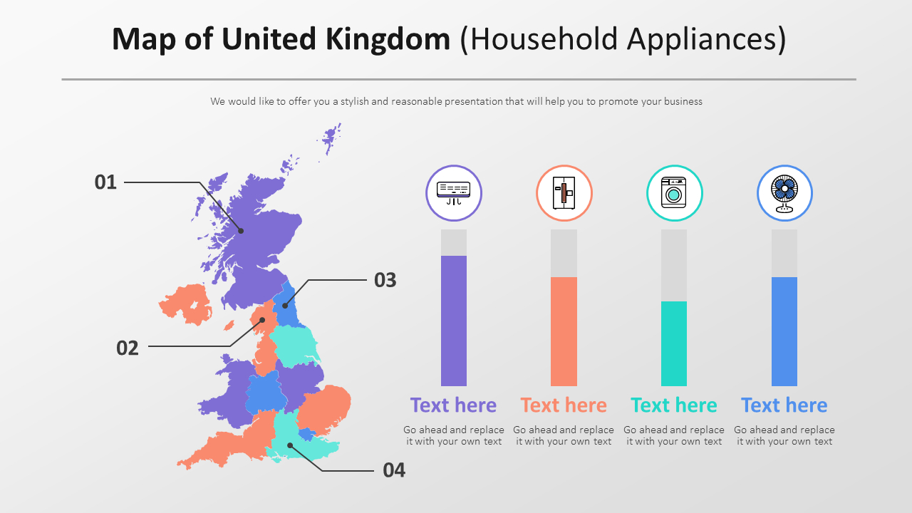 イギリスの地図の図 家電製品 イギリスの地図の図 家電製品