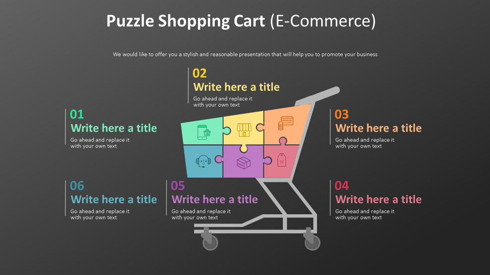 Puzzle Shopping Cart Diagram (E-Commerce)_01