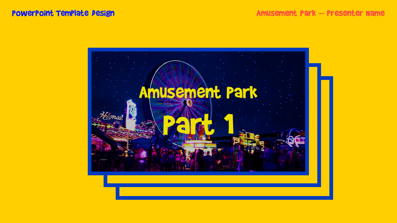游乐园 PPT模板设计_03