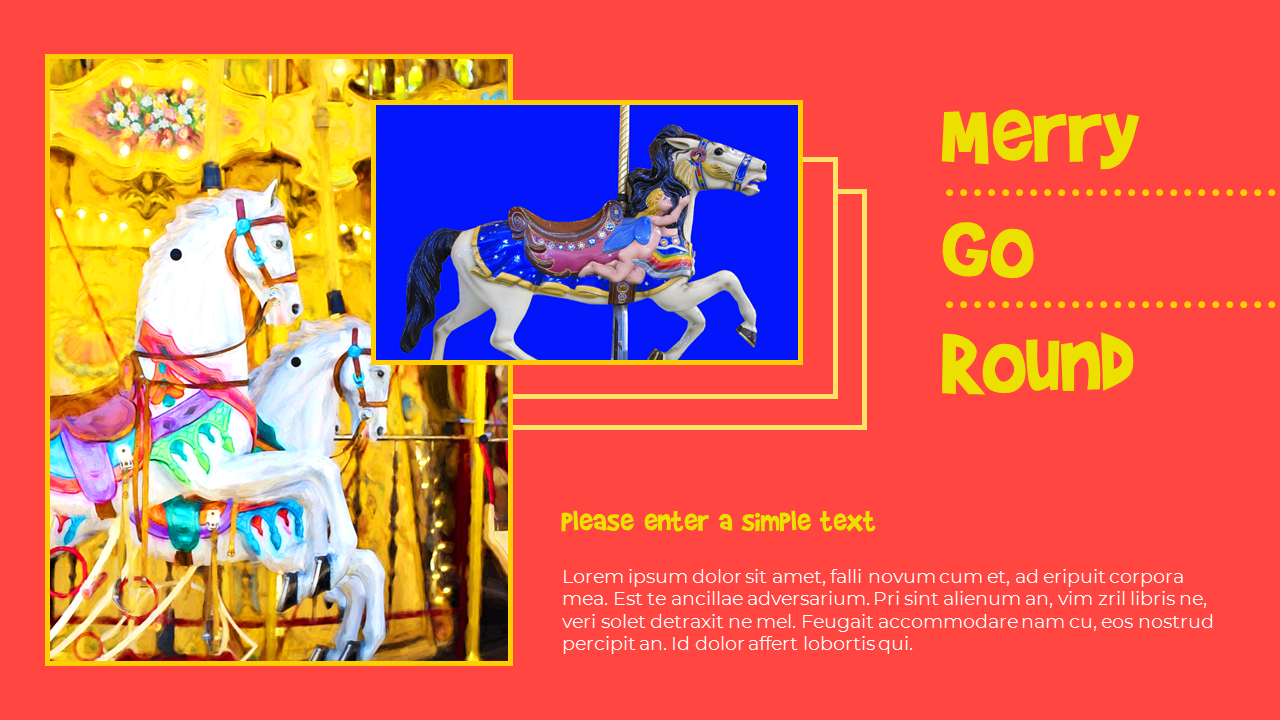 Amusement Park PPT Templates Design
